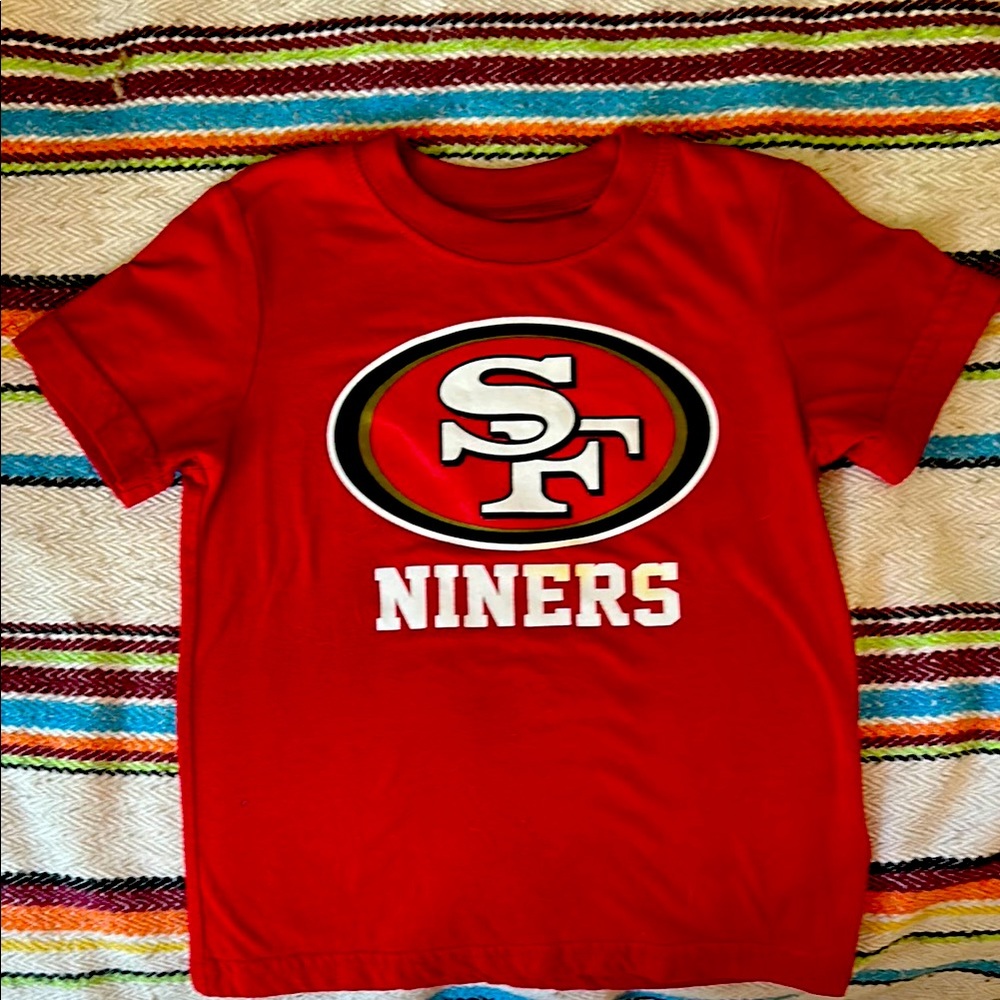 Size 3T San Francisco 49ers t-shirt. Euc.  Sanitized.